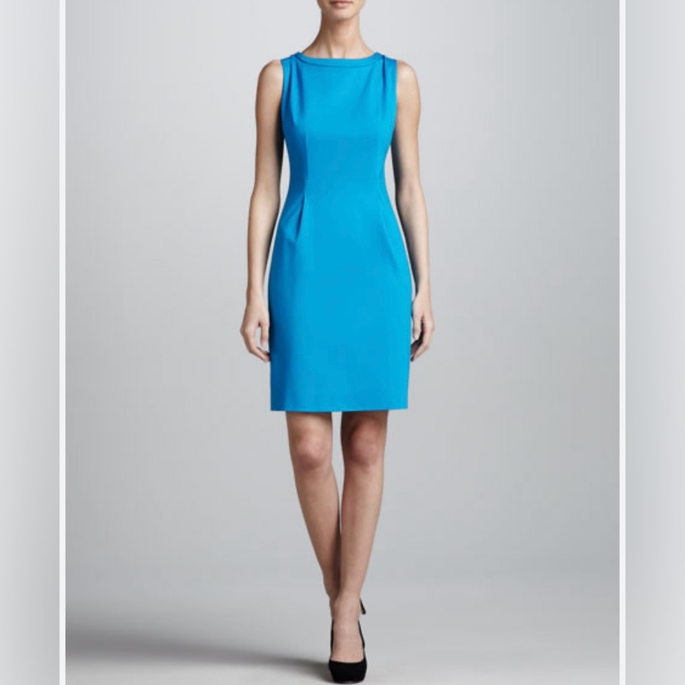 Tahari Holly Zip-Back Sheath Dress